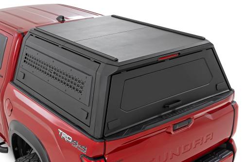 Rough Country - 73408 | Rough Country Truck Bed Cap For Toyota Tundra 2WD/4WD | Modular, 5'7" Bed