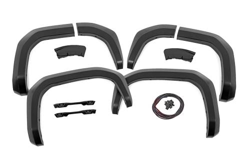 Rough Country - S-T12511-4Z0 | Rough Country Sport Fender Flares For Toyota 4Runner 2WD/4WD | Terra