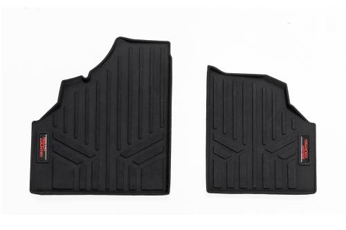 Rough Country - U-1100 | Rough Country Floor Mats For Can-Am Defender HD5/HD7/HD8/HD9/HD10 | Front Row