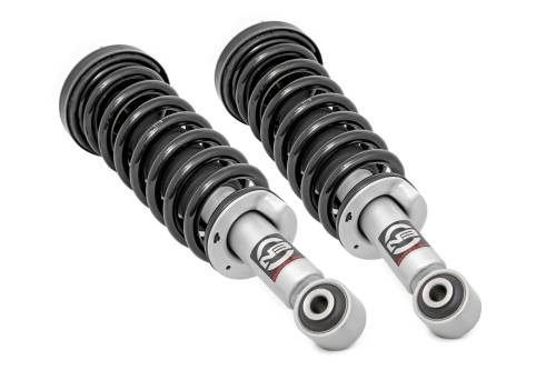 Rough Country - 501175 | Rough Country Loaded Strut Pair, Stock For Nissan Frontier 4WD