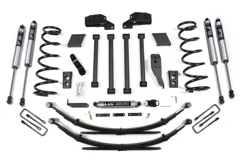 BDS Suspension - BDS215FS | BDS Suspension 4.5 Inch Lift Kit For Ram 2500 / 3500 4WD | Rear Leaf Springs | Fox 2.0 Performance Series Shocks