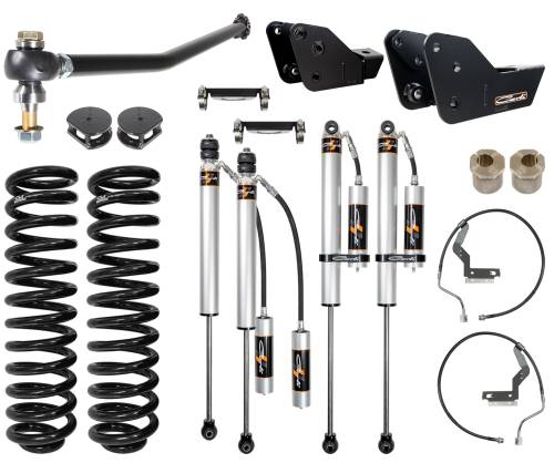 Carli Suspension - CS-FLVL-BC-CS-23 | Carli Suspension 3.5" Lift Backcountry Leveling System With Carli Spec 2.0 Remote Reservoir Shocks For Ford F-250/F-350 Super Duty | Diesel