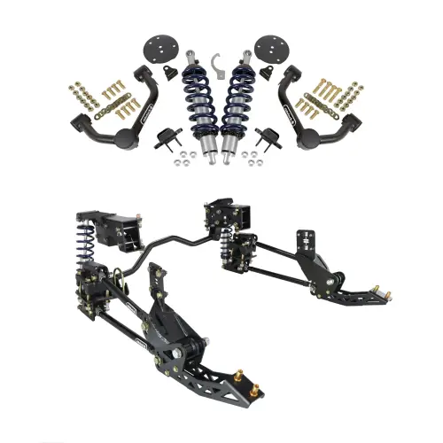 Ridetech - 12290203 | Ridetech Performance 4-Link Coilover Kit For Ford F-150 | 2WD | C-Notch 4-Link | HQ Coilover