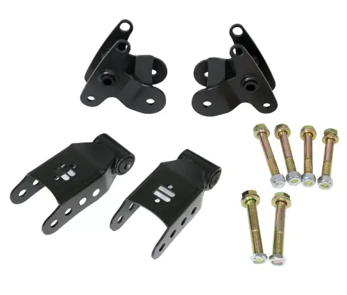 Ridetech - 12299516 | Ridetech Leaf Spring Bracket Kit For Ford F-150 2WD/4WD