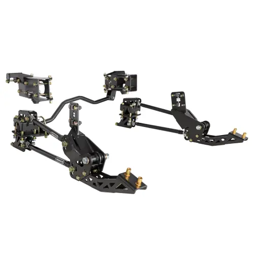 Ridetech - 12297199 | Ridetech Bolt-On 4-Link Kit For Ford F-150 | No Notch 4-Link Configuration