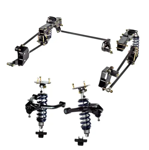 Ridetech - 11700205 | Ridetech Complete Coilover Suspension System For Chevrolet Silverado / GMC Sierra 1500 | 4WD | With OE Cast Steel Arms