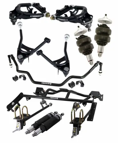 Ridetech - 12100296 | Ridetech Complete Air Suspension System For Ford Mustang | Big Block
