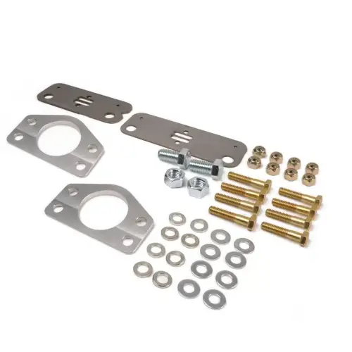 Ridetech - 12109521 | Ridetech Ball Joint Wedge Plates For Ford Mustang | For 4-Hole Ball Joints