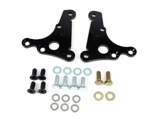 Ridetech - 12129509 | Ridetech Front S550/S650 Caliper Brackets For Ford Mustang | With Ridetech SLA