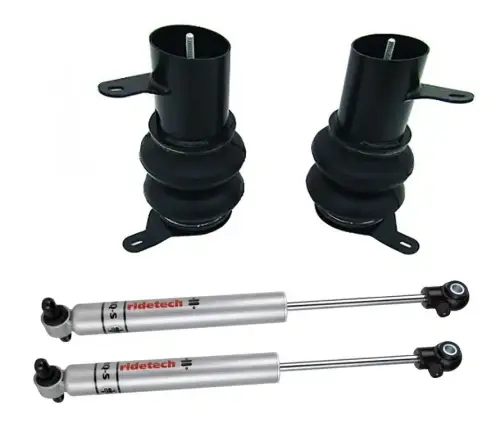Ridetech - 11054013 | Ridetech Rear CoolRide Air Spring & Shock Kit For Chevrolet Impala with Stock Arms | RQ-S Series Shocks