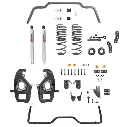 Belltech - 353000SPS | Belltech 2 Inch Lowering Kit With Street Performance Shock For Ram 1500 4WD/RWD