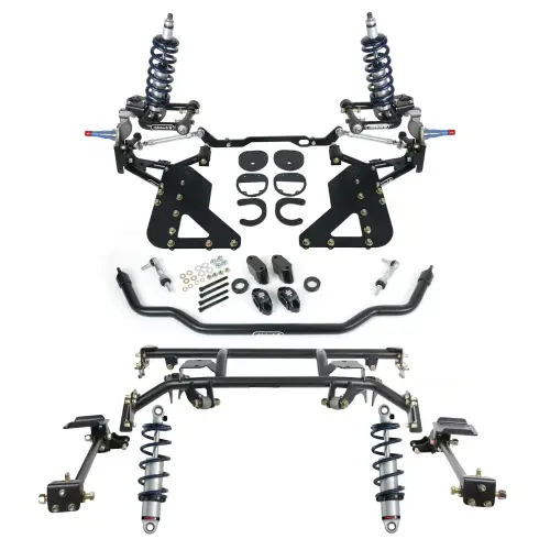 Ridetech - 11250203 | Ridetech Complete Coilover Suspension System For Chevrolet Chevy II Nova | Pin Spindle