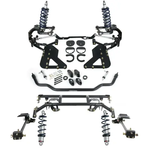 Ridetech - 11250204 | Ridetech Complete Coilover Suspension System For Chevrolet Chevy II Nova | Hub Spindle