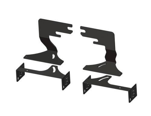 ZROADZ - Z385971 | ZROADZ Rear Bumper Mounting Brackets, Two 6 Inch Light Bars For Ford F-250 / F-350 / F-450 Super Duty