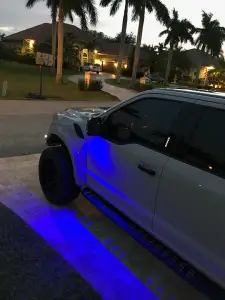 Recon Truck Accessories - 264243RD | Recon LED Mirror / Puddle Light Kit Ultra High Power in Red (2015-2021 F150 | 2017-2020 Raptor | 2017-2024 F250, F350 Super Duty | 2021-2024 Bronco) - Image 6