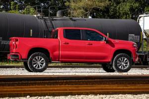 Rough Country - 28850 | Rough Country 3.5 Inch Lift Kit With Aluminum Control Arms Vertex Coilovers / Vertex Rear Shocks (2019-2025 Sierra 1500 2WD/4WD | Mono Leaf Spring) - Image 4