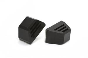 KU09014BK | Single Stud Competition Style Bump Stop (3 Inch Tall, 4.5 Inch Long, 2.5 Inch Wide)