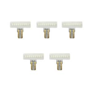 264280AMX | Recon LED Bulbs - 194 / 168 T-10 High-Power 3-Watt LED Bulbs 5pc KIT - Amber