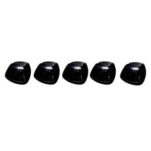264141BK | Recon 5 Piece Cab Roof Light Set 194 Bulbs Smoked Lens in Amber (1994-1998 Ram 1500, 2500, 3500)