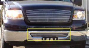 25555 | T-Rex Billet Series Bumper Grille | Horizontal | Aluminum | Polished | 1 Pc | Bolt-On