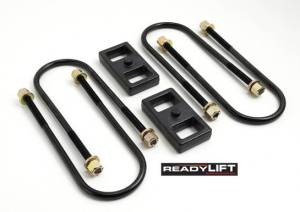 66-1201 | ReadyLift 1 Inch Rear Block & U Bolt Kit (2003-2013 Ram 2500, 2003-2024 Ram 3500 w/o Overload)