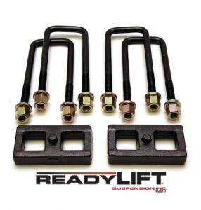 66-4001 | ReadyLift 1 Inch Rear Block & U Bolt Kit (2004-2019 Titan)