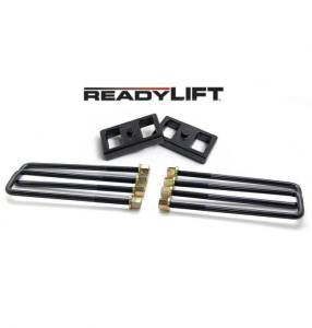 66-3111 | ReadyLift 1 Inch Rear Block & U Bolt Kit (2011-2024 Silverado, Sierra 2500 HD, 3500 HD)