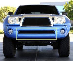 52895 | T-Rex Upper Class Series Mesh Bumper Grille | Small Mesh | Mild Steel | Black | 1 Pc | Overlay