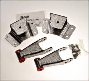 HS1119-4 | DJM Suspension 4 Inch Rear Hanger & Shackle Kit (1973-1991 C20, C30 Pickup 2WD)