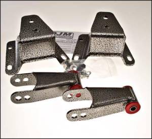 HS1130-4 | DJM Suspension 4 Inch Rear Hanger & Shackle Kit (1965-1972 F100 Pickup 2WD)