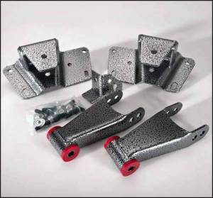HS2699-4 | DJM Suspension 4 Inch Rear Hanger & Shackle Kit (1988-1999 C2500, C3500 Pickup 2WD)