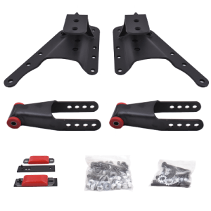 HS2603-5 | 5 Inch GM Rear Hanger and Shackle Kit | Short Bed