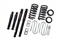 618ND | Belltech 2 or 3 Inch Front / 3 Inch Rear Complete Lowering Kit with Nitro Drop Shocks (1982-2004 S10/S15 2WD)