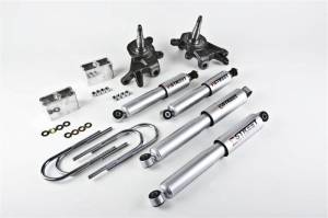 439SP | Belltech 2 Inch Front / 3 Inch Rear Complete Lowering Kit with Street Performance Shocks (1998-2000 Frontier 2WD)