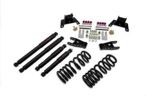 924ND | Complete 2/4 Inch Lowering Kit with Nitro Drop Shocks