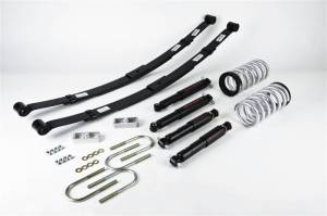 568ND |ÊBelltech 2 or 3 inch Front / 4 Inch Rear Complete Lowering Kit with Nitro Drop Shocks (1982-2004 S10/S15 Ext & Std Cab 2WD)