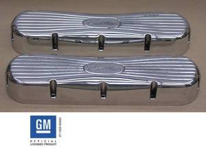 PML Polished Cadillac 368, 425, 472 & 500, Dogbone Style, With Machined Small Cadillac Script