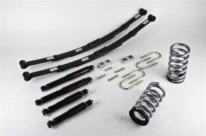 573ND |ÊBelltech 2 or 3 Inch Front / 4 Inch Rear Complete Lowering kit with Nitro Drop Shocks (1995-1997 Blazer/Jimmy 2WD | 6 Cyl)