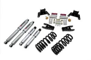 924SP | Complete 2/4 Inch Lowering Kit with Street Performance Shocks