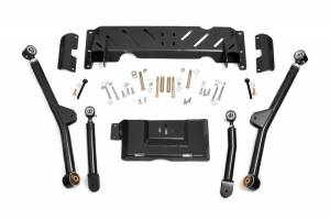 61600U | Rough Country Long Arm Upgrade Kit (1984-2001 Cherokee XJ 4WD | NP242)