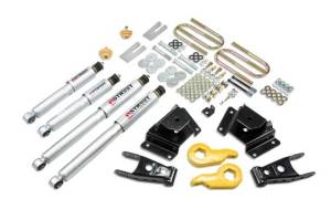 937SP | Complete 1-3/3 Lowering Kit with Street Performance Shocks