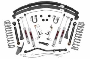 63330 | 4.5 Inch X-Series Jeep Suspension Lift Kit w/ Premium N3 Shocks