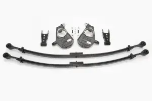 34000 | McGaughysÊ2 Inch Front / 4 Inch RearÊLowering Kit 2007-2013 GM 1500 Trucks 2WD/4WD