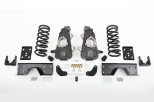 44024 | McGaughys 4 Inch Front / 6 Inch Rear Lowering Kit 2006-2008 Dodge Ram 1500 Trucks Quad Cab 2WD