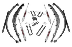 Rough Country - 505.20 | 4 Inch Ford Suspension Lift Kit w/ Premium N3 Shocks - Image 1
