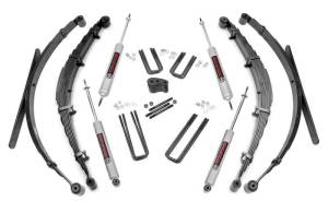 505.20 | 4 Inch Ford Suspension Lift Kit w/ Premium N3 Shocks