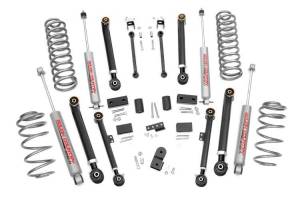 Rough Country - 68820 | 4 Inch Jeep X Series Suspension Lift Kit w/ Premium N3 Shocks - Image 1