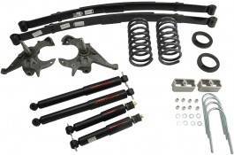 619ND | Belltech 4 or 5 Inch Front / 5 Inch Rear Complete Lowering Kit with Nitro Drop Shocks (1982-2004 S10/S15 2WD)