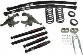 619ND |ÊBelltech 4 or 5 Inch Front / 5 Inch Rear Complete Lowering Kit with Nitro Drop Shocks (1982-2004 S10/S15 2WD)