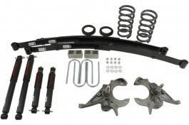 622ND | Belltech 4 or 5 Inch Front / 5 Inch Rear Complete Lowering Kit with Nitro Drop Shocks (1994-2004 S10/S15 2WD)
